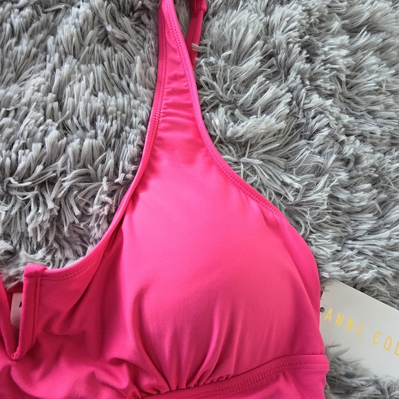 ๐๏ธ Anne Cole Hot Pink One Piece - Picture 4 of 9